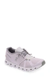 On Cloud 5 Terry Sneaker In Lily/ Frost
