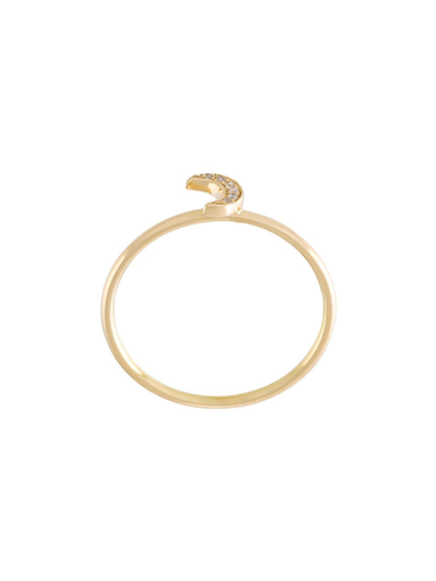 Loquet 'horseshoe' Ring In Metallic