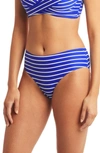 Sea Level Mid Bikini Bottoms In Cobalt