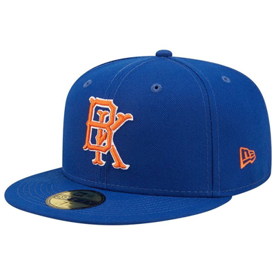 New Era Blue Brooklyn Cyclones Amazins Theme Night 59fifty Fitted Hat