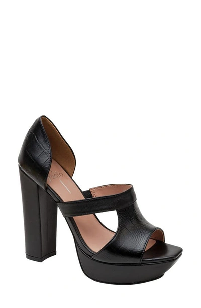 Linea Paolo Ileana Platform Sandal In Black