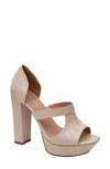 Linea Paolo Ileana Platform Sandal In Nude