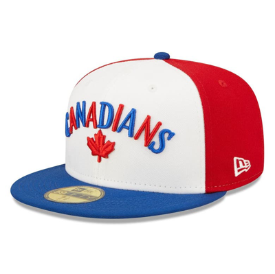 New Era White Vancouver Canadians Blue Theme Night 59fifty Fitted Hat