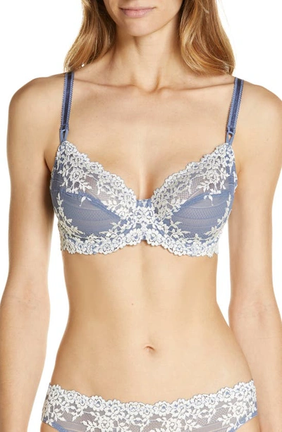 Wacoal Embrace Lace Underwire Bra 65191, Up To Ddd Cup In Wild Wind,egret