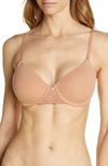 Natori Bliss Perfection Underwire Contour Bra In Clay Rose