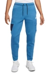 Nike Sportswear Tech Fleece Men's Utility Pants In Dark Marina Blue/ Navy