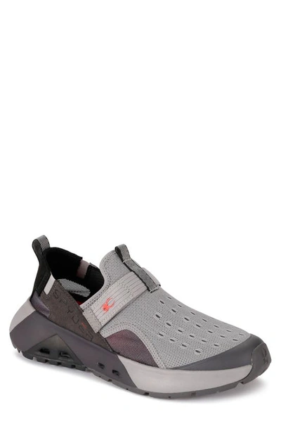 Spyder Rafter Water-repellent Trainer In Medium Grey