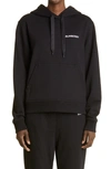 BURBERRY POULTER EMBROIDERED LOGO HOODIE