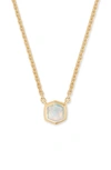 Kendra Scott Davie Pendant Necklace In Ethiopian Opal