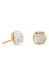 Kendra Scott Davie Stud Earrings In Rock Crystal