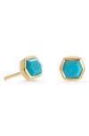 Kendra Scott Davie Stud Earrings In Turquoise