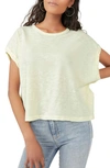 Free People We The Free You Rock T-shirt In Lime Spritz