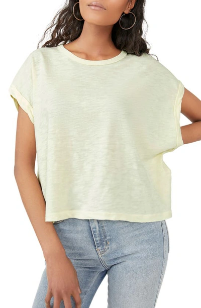 Free People We The Free You Rock T-shirt In Lime Spritz