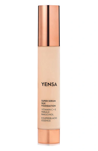 Yensa Super Serum Silk Foundation, 1 oz In Light Medium