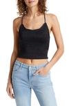 Free People Right On Time Camisole In Black