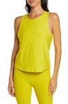 Beyond Yoga ‘featherweight Balanced' Muscle Fit Tank Top In Yellow