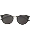 Saint Laurent Men's Classic Mirrored Square Sunglasses, 52mm In Black