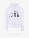 Dsquared2 Icon Hooded Drawstring Sweatshirt In Multi