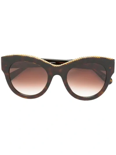 Stella Mccartney 'havana Oversized' Sunglasses