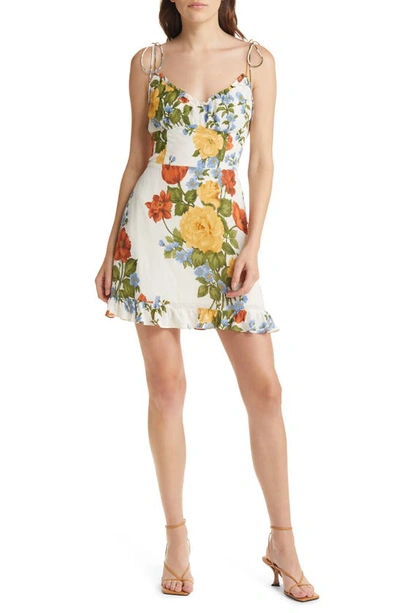 Reformation Esther Floral Ruffle Sundress In Formosa