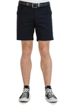 Levinas Everyday Stretch Chino Shorts In Black