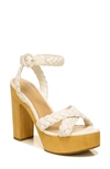 Veronica Beard Gael Platform Sandal In Snow