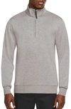 Nike Men's Dri-fit Player Half-zip Golf Top In Grey