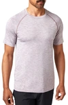 Rhone Reign Tech Short Sleeve T-shirt In Elderberry Heather