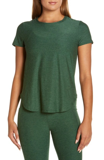 Beyond Yoga On The Down Low T-shirt In Green