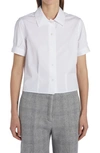 Thom Browne White Cotton Shirt In White