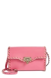 Valentino Garavani Medium Rockstud Leather Shoulder Bag In Feminine