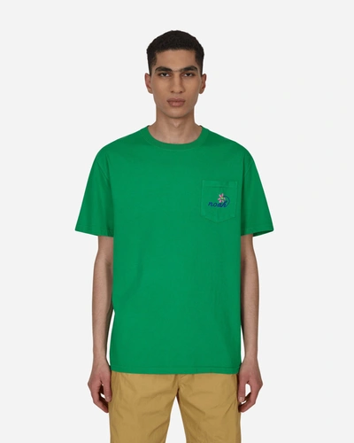 Noah Florist Pocket T-shirt In Green