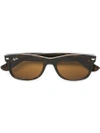 Ray Ban New Wayfarer Sunglasses In Brown