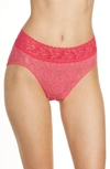 Hanky Panky Signature Lace French Briefs In Coral