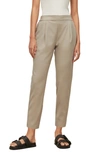 Allsaints Aleida Tri Trousers In Pale Taupe
