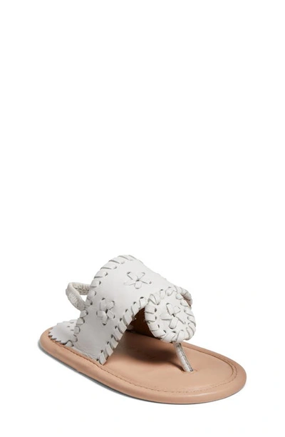 Jack Rogers Baby Jacks Sandal In White