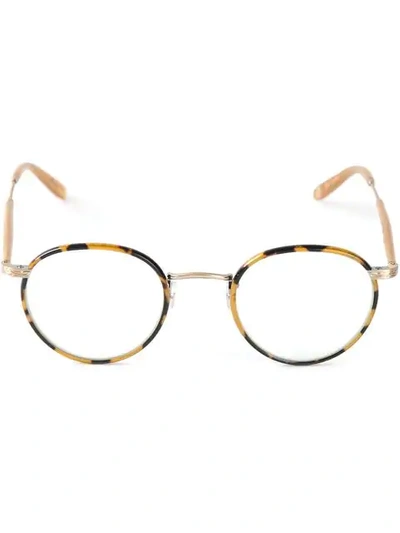 Garrett Leight Wilson Tortoise-amber Glasses