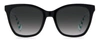 Kate Spade Desis Square Acetate Sunglasses In Grey