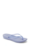Fitflop Iqushion Flip Flop In Wild Lavender
