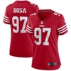 NIKE NIKE NICK BOSA SCARLET SAN FRANCISCO 49ERS PLAYER JERSEY