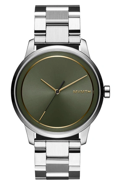 Mvmt Men's Profile Stainless Steel Bracelet Watch 44mm