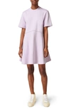 Sweaty Betty Revive Cotton Blend T-shirt Dress In Mistflower Purple