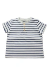 THOUGHTFULLY HOODED THOUGHTFULLY HOODED STRIPE SHORT SLEEVE HENLEY & TWO HOODS SET