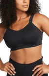 Nike Alpha Mesh-trimmed Dri-fit Recycled Sports Bra In Black