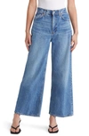 Reformation Cary High Waist Wide Leg Jeans In Maldives