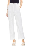 TWO BY VINCE CAMUTO WIDE LEG LINEN PANTS,9099393