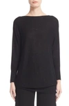 LELA ROSE SEQUIN KNIT SILK BLEND SWEATER,LRKN3345