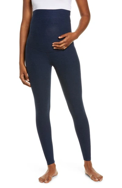 BEYOND YOGA EMPIRE WAIST MATERNITY LEGGINGS