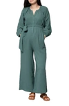 NOM MATERNITY ALMA MATERNITY/NURSING JUMPSUIT