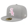 NEW ERA NEW ERA GRAY CHICAGO WHITE SOX 2022 MOTHER'S DAY ON-FIELD 59FIFTY FITTED HAT